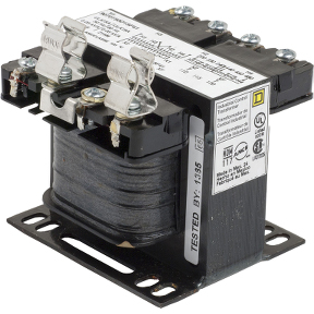 Schneider Electric Control Transformer; 50 VA; 220V x 440V; 230V x 460V; 240V x 480V Primary; 110V; 115V; 120V Secondary; Single-Phase; Secondary Fusing